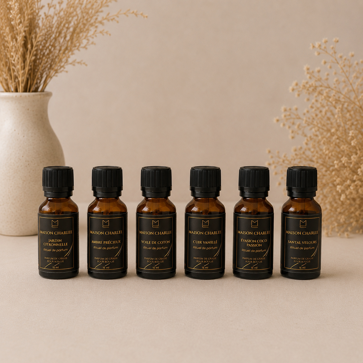 Parfums pour bougie de Grasse